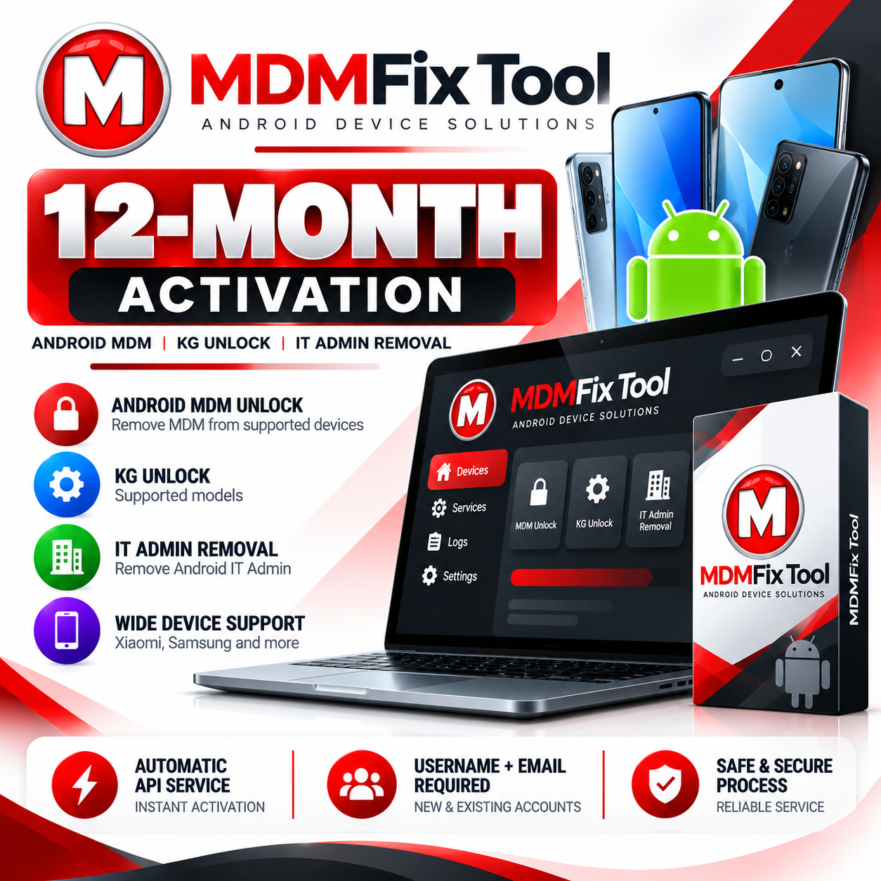 MDM Fix Tool — 12-Month Activation