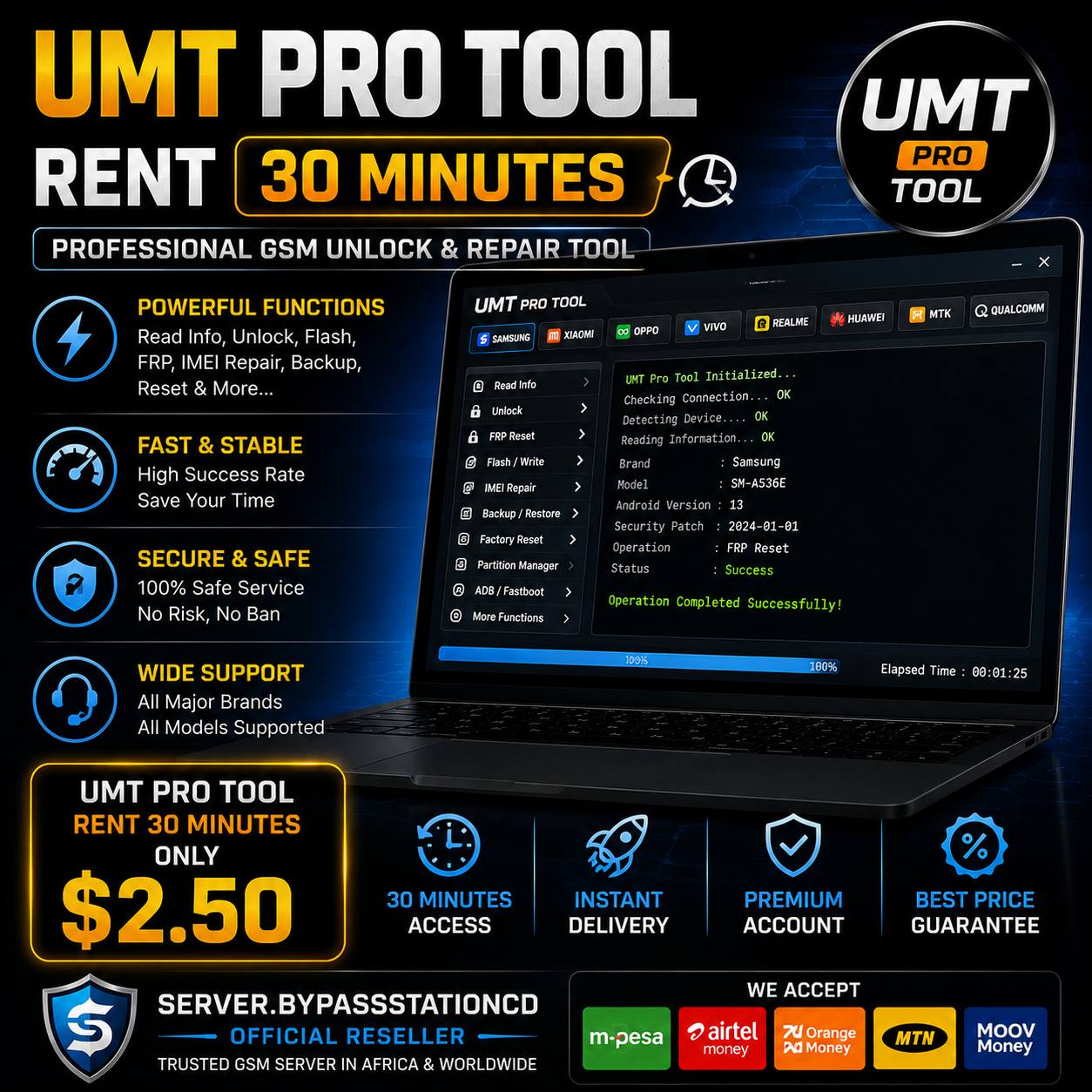 UMT Pro Tool - Rent 30 Minutes ⚡⚡⚡