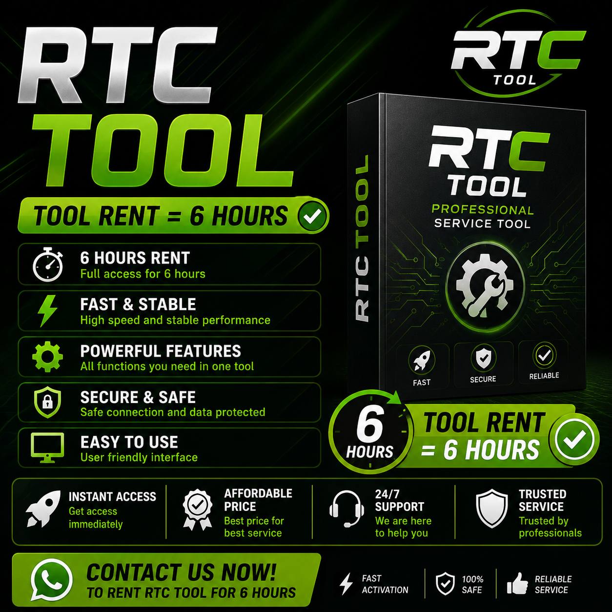 TR Tool Rent (Login + Password) [Time: 24 Hours] ✅