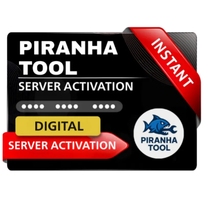 Piranha Tool - Activación 12 Meses