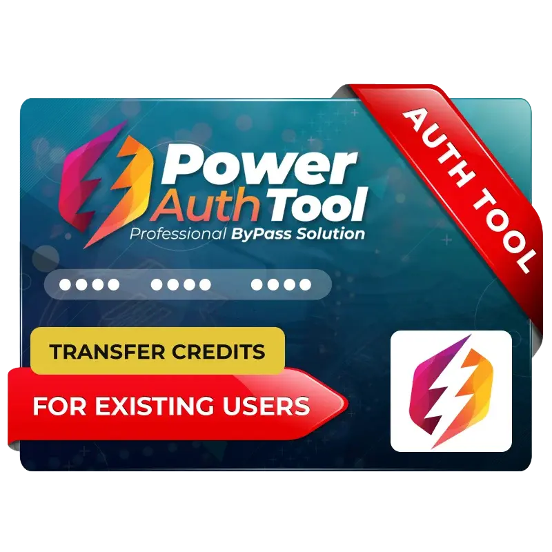 Power Auth Tool - Recargar créditos usuario Existente