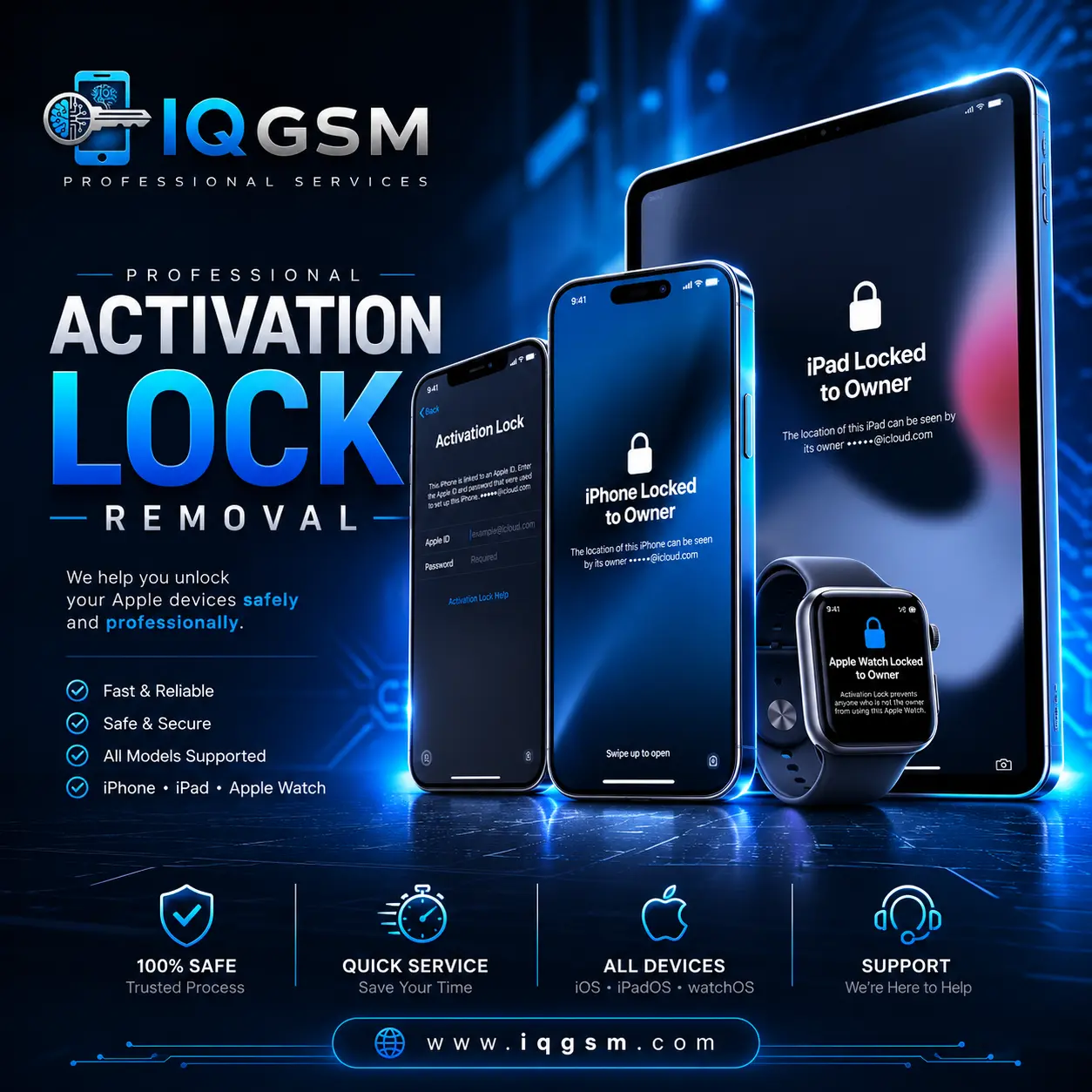 Activation Lock Removal - فك الايكلاود