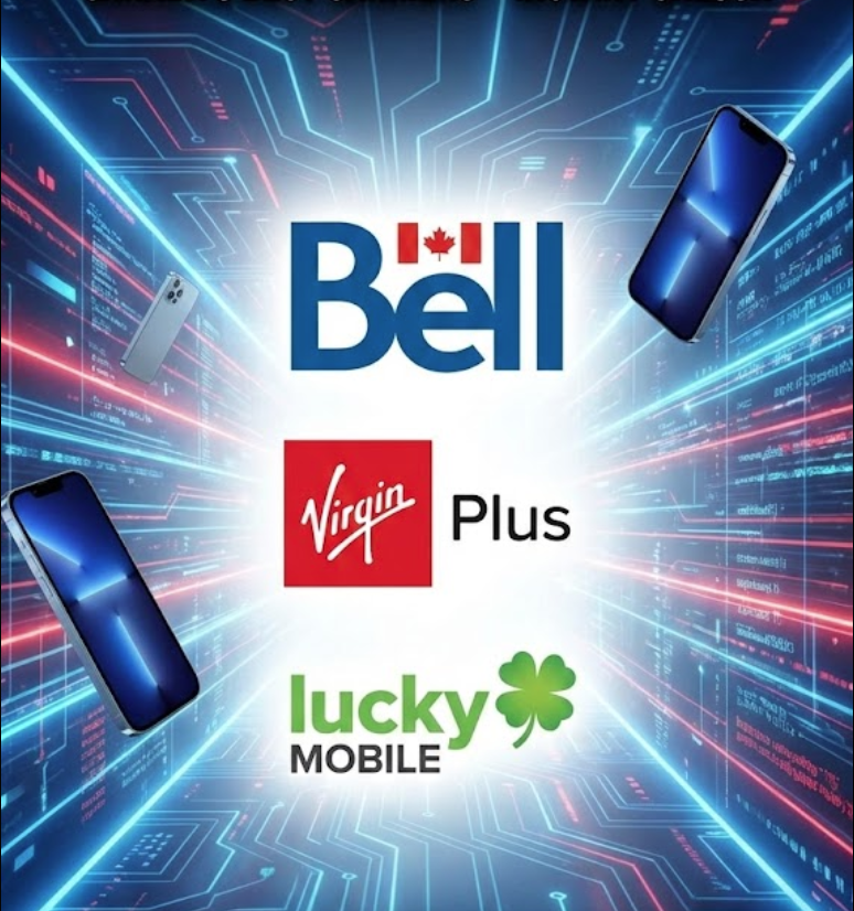 iDevice Carrier Unlock - Bell - Virgin Mobile- Lucky Mobile ( Canada Premium )
