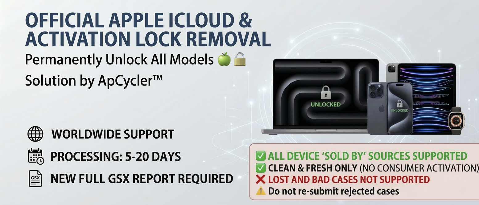 PERMANENT iCloud Removal) IPHONE-IPAD-MACS ALL MODELS SUPPORTED