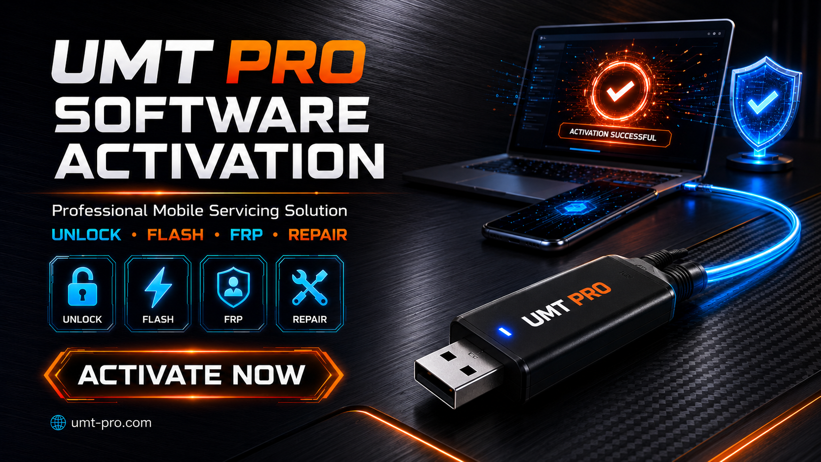 UMT BOX/ DONGL1 Year Activation & Renew [instant