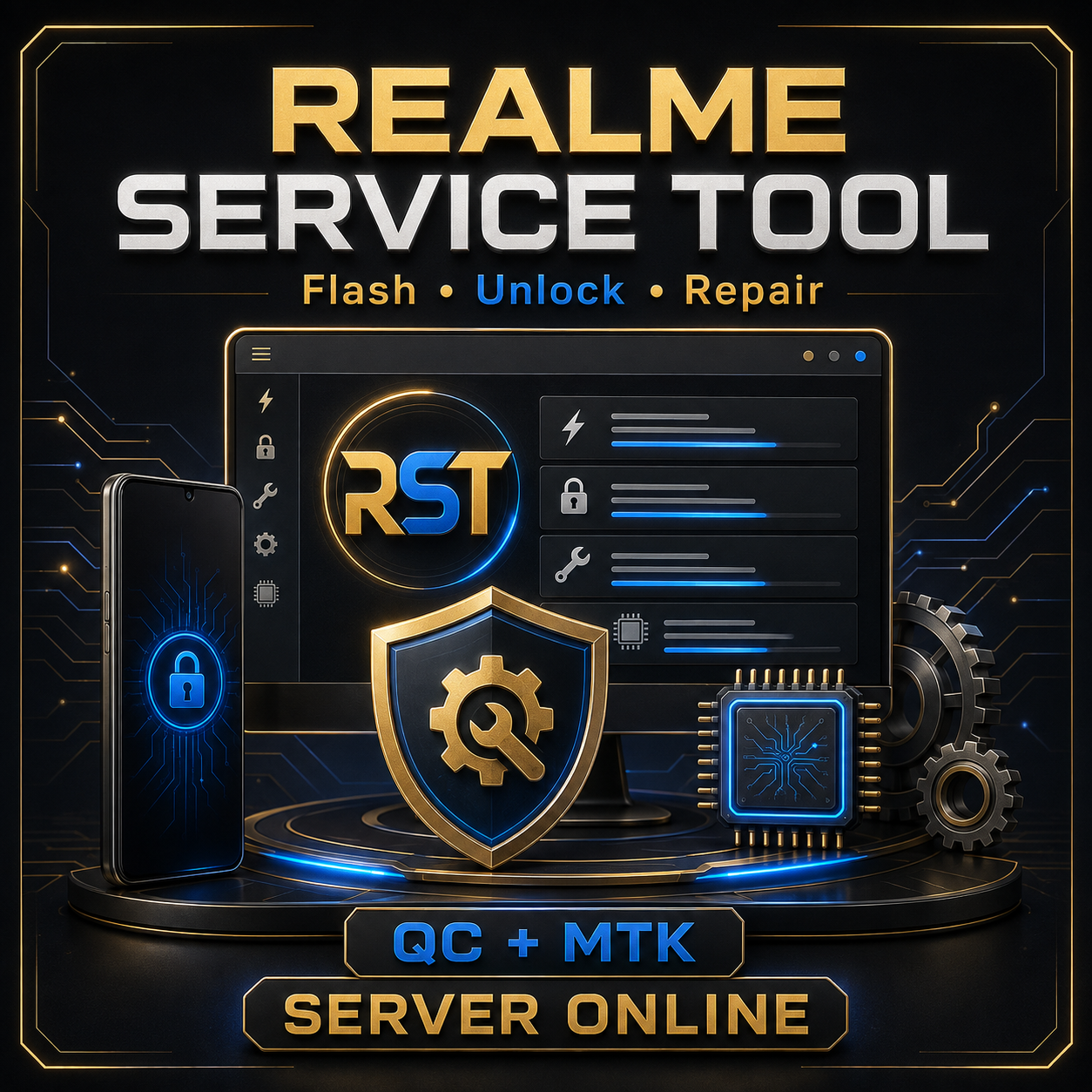 REALME service tool (RST)
