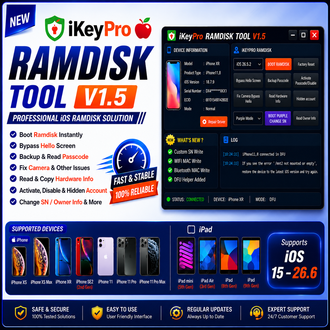 iKeyPro Open Menu Without Tool