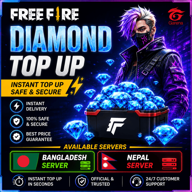Free Fire BD 1240 Diamond