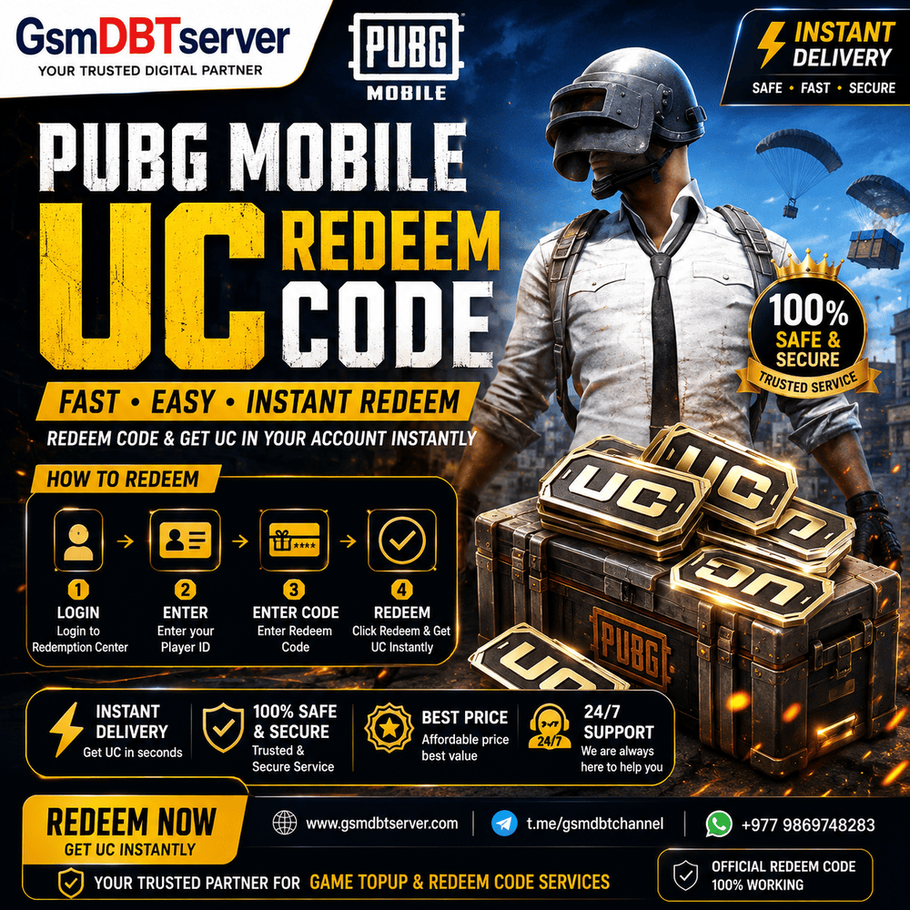325 Pubg Mobile UC (Giving Code NOT By Player ID)