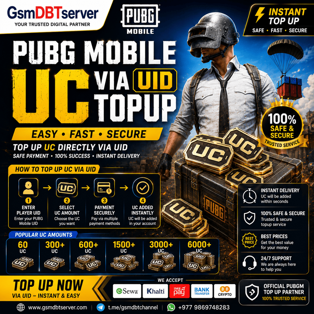 Pubg Mobile 60 UC [ Direct Top-Up ]