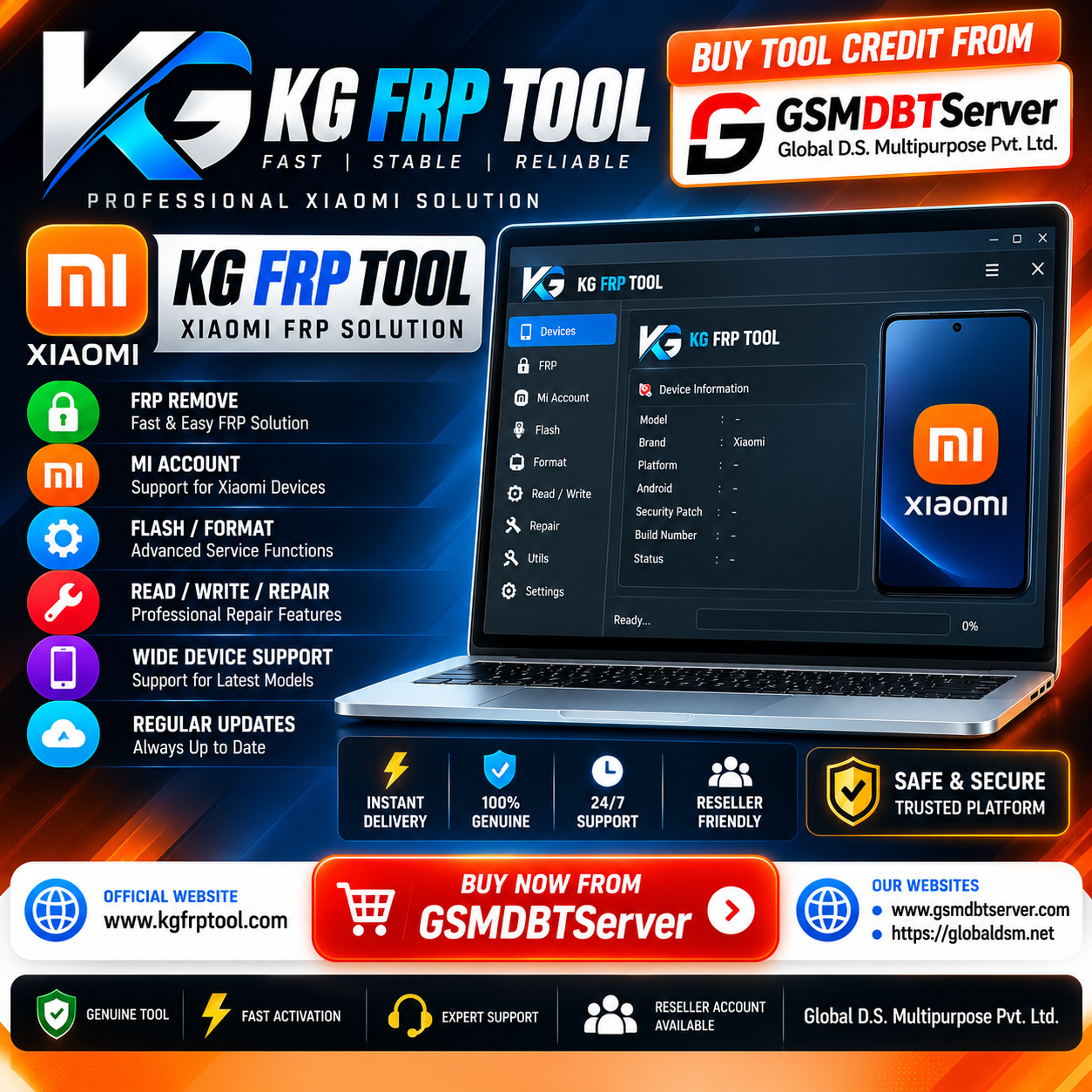 KG Frp Tool Auth Tool [New User]