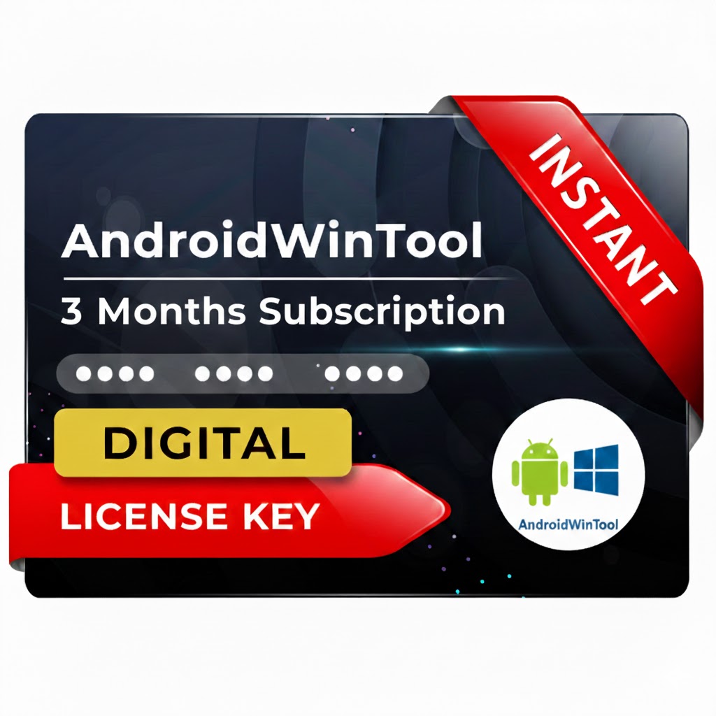 AndroidWinTool 3 Months ( 90 days ) License for Existing Users