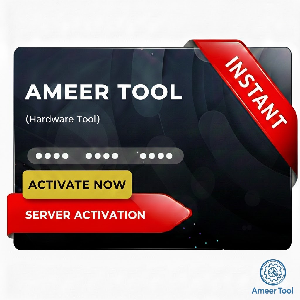 Ameer Tool (Hardware Tool) [1 PC - 1 Year Renew Only]