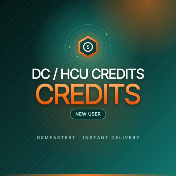 DC / HCU Unlocker Credits for new user