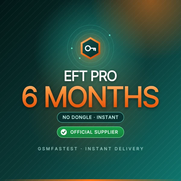 EFT pro tool activation 6 Months (No Need Dongle) instant