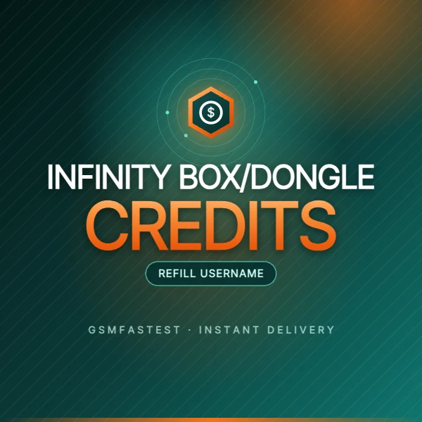 Infinity Box/Dongle Credits Any Quantity (Refill Existing Username)