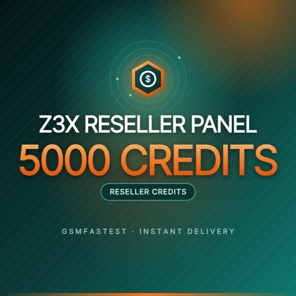 Z3X Panel for resellers [ 5000 credits ]