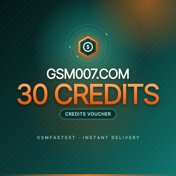Gsm007.com 30 Credits Voucher
