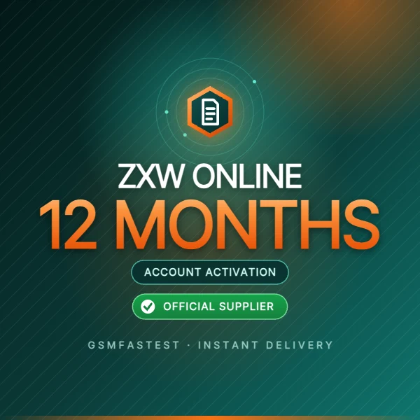 ZXW Online Account Activation (1 Year)