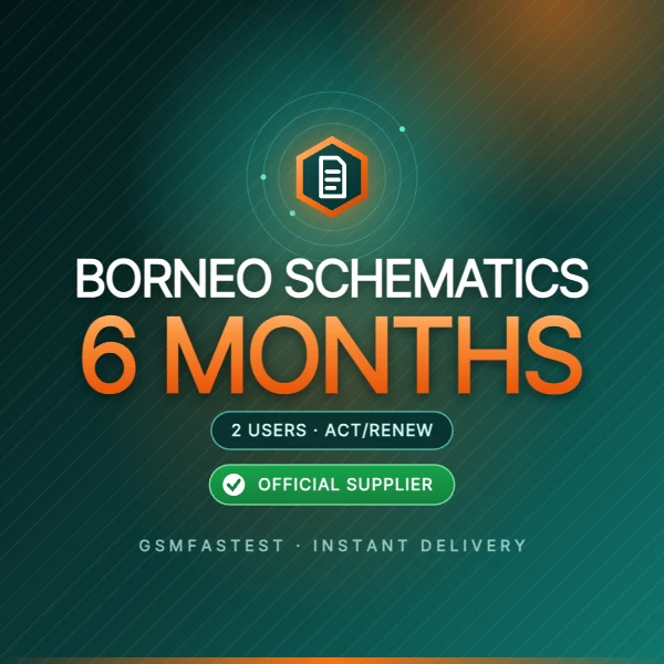 Borneo Schematics 2 Users 6 Months Activation/Renewal