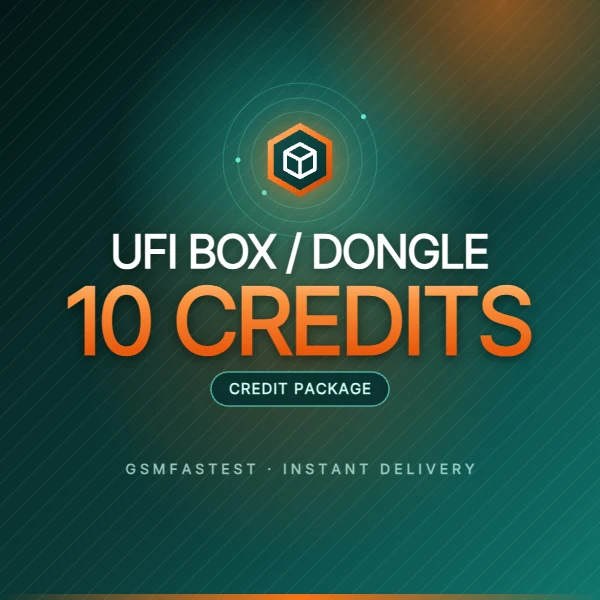 UFI Box / Dongle Credit Package (10 Credits per package) Instant