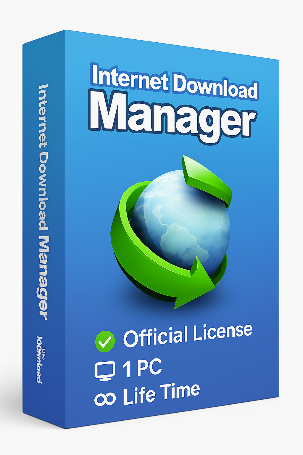 Internet Download Manager (IDM) – Official Lifetime License (1 PC)