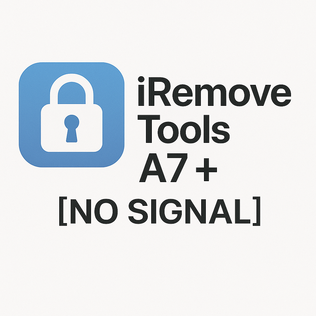 iRemove iCloud Bypass No Signal – iPhone 6S / 6S Plus / SE