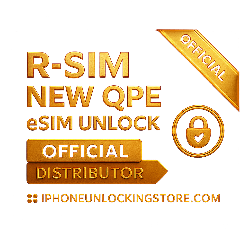 R-SIM NEW QPE ESIM Unlock - Official Distributor