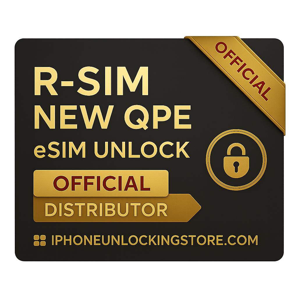 R-SIM NEW QPE eSIM Unlock – [QPE Method] – [eSIM Code]