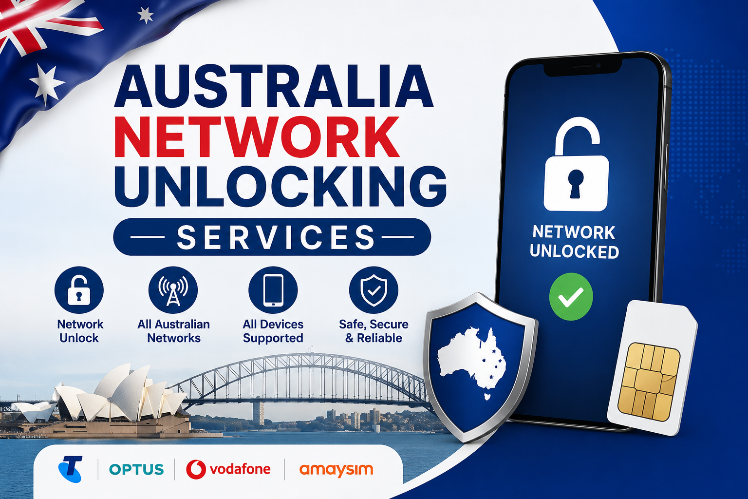 Australia Network Unlocking Services