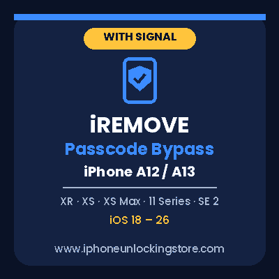 iRemove Passcode Bypass – iPhone A12/A13