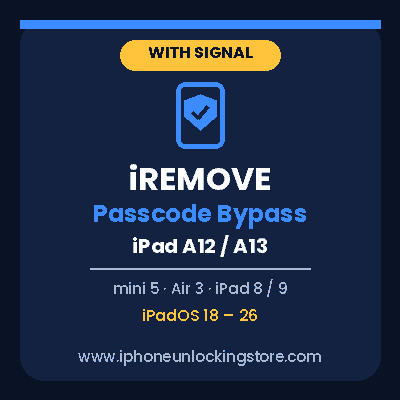 iRemove Passcode Bypass – iPad A12/A13