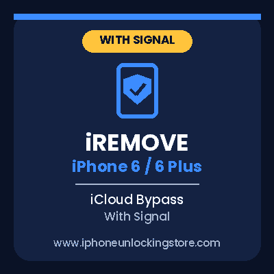 iRemove iCloud Bypass With Signal – iPhone 6 / 6 Plus
