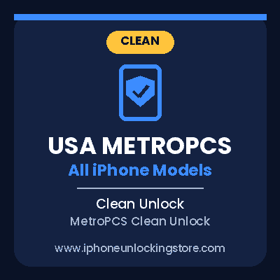 USA MetroPCS Clean Unlock – All iPhone Models