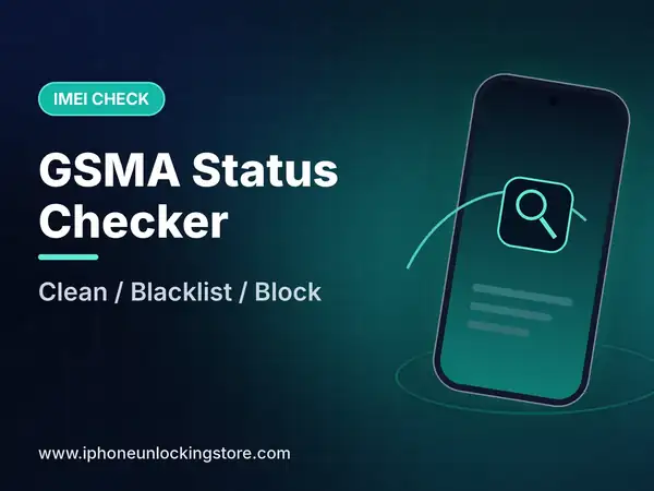 Worldwide GSMA Clean / Blacklist / Block Status Checker