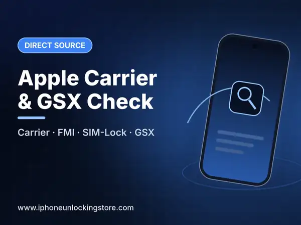 Apple Carrier Checker And Gsx Service – Direct Source