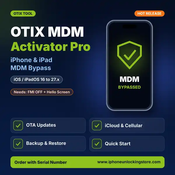 OTIX MDM Activator Pro for iPhone and iPad