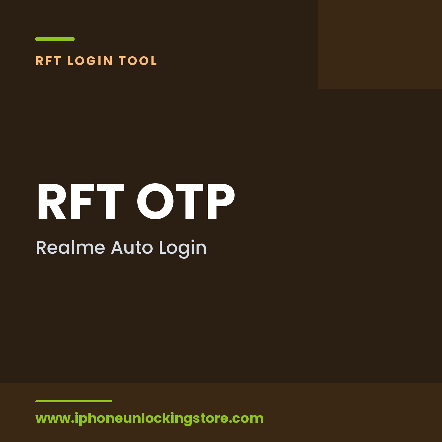 RFT OTP – Realme Auto Login Tool (Realme O+ Not Supported)