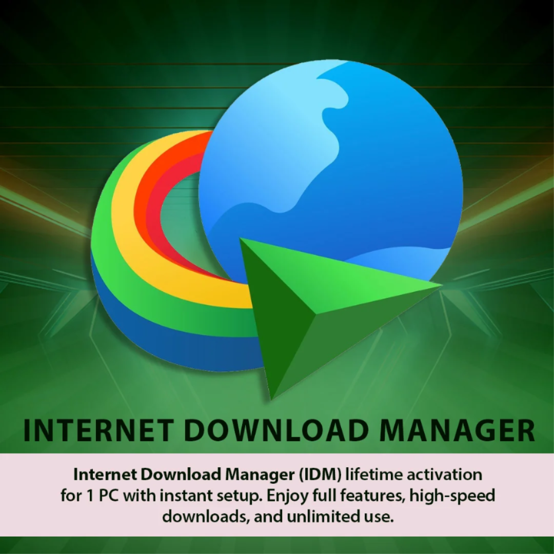 Internet Download Manger IDM Activation [LifeTime Acitvation | 1 PC]