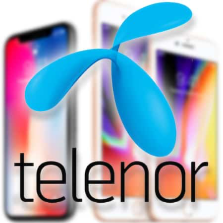 Telenor Sweden 4/4s/5s/5c Clean Imie