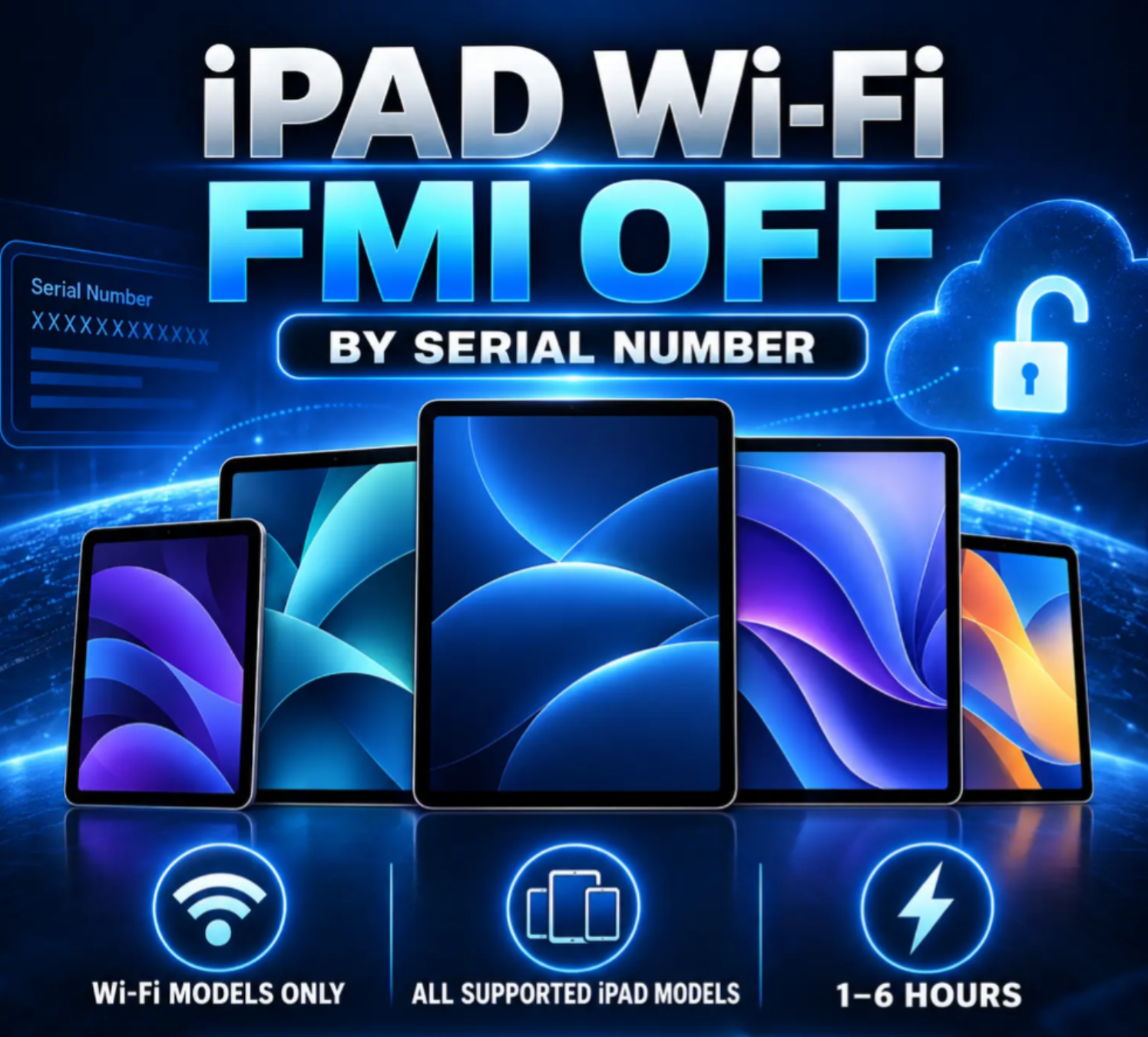 FMI OFF - iPad (10th generation) - WiFi Model Only - [iPad13,18]
