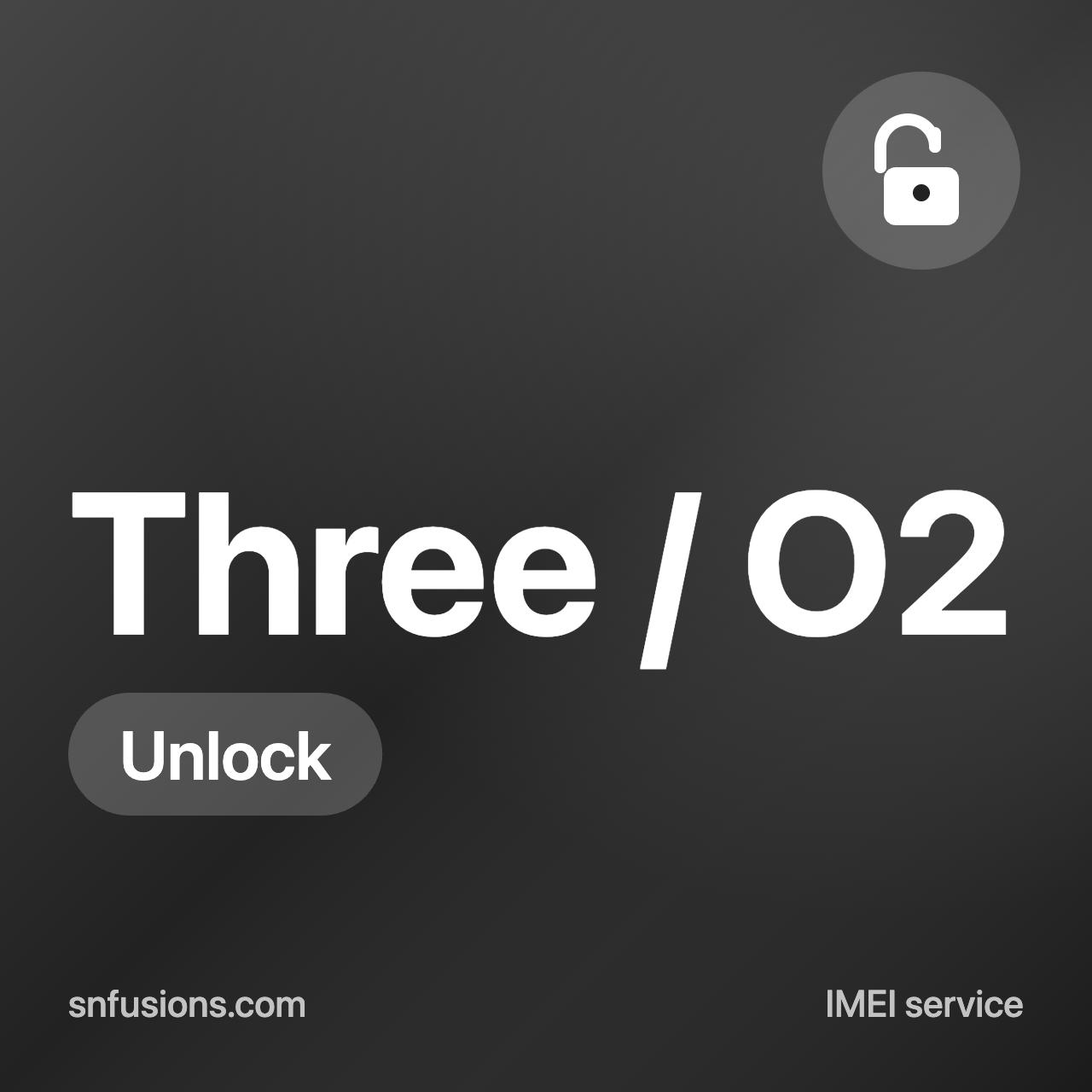 #080 Three / O2 Ireland iPhone Unlock (Dual SIM)