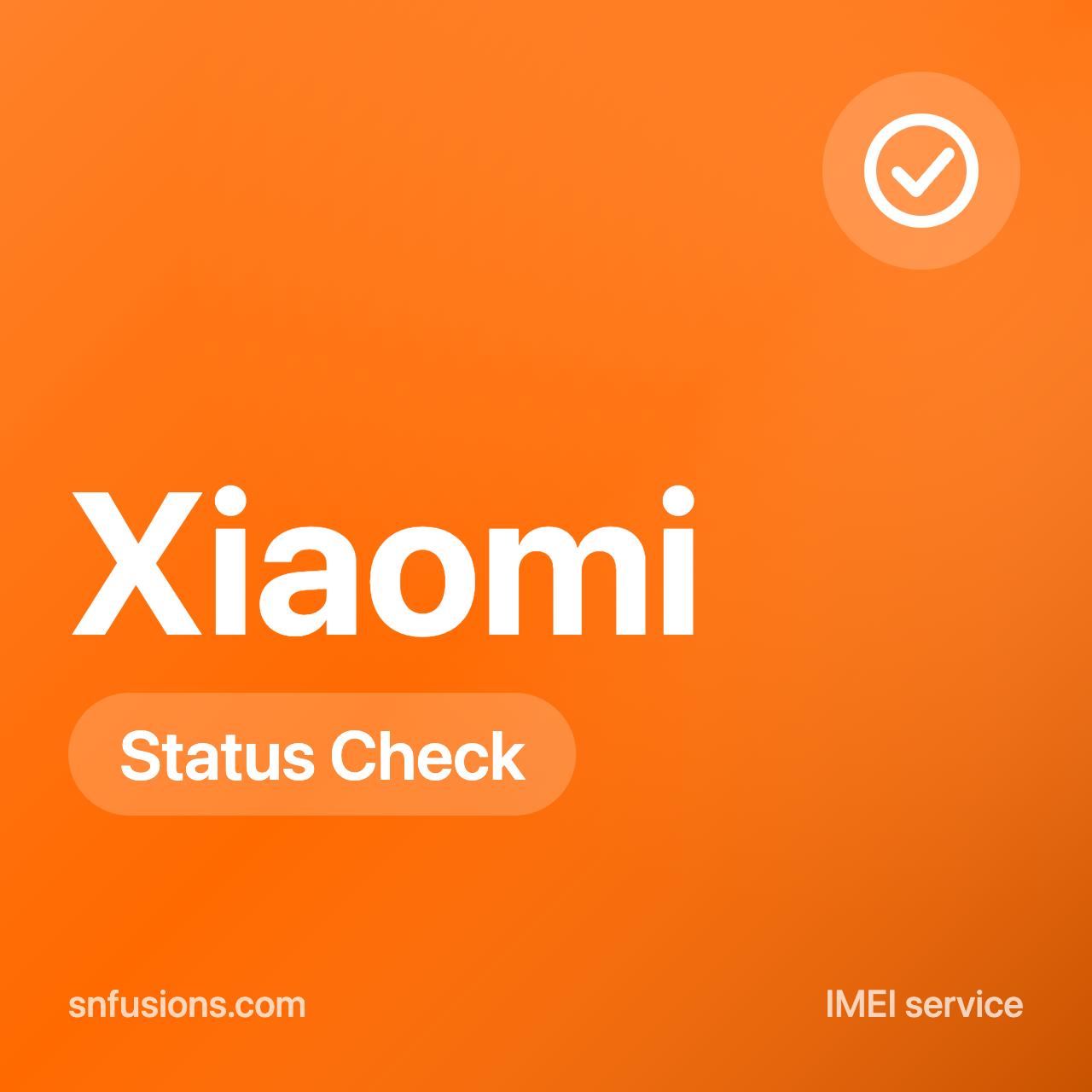 #139 Xiaomi Full info (IMEI or Lock code)