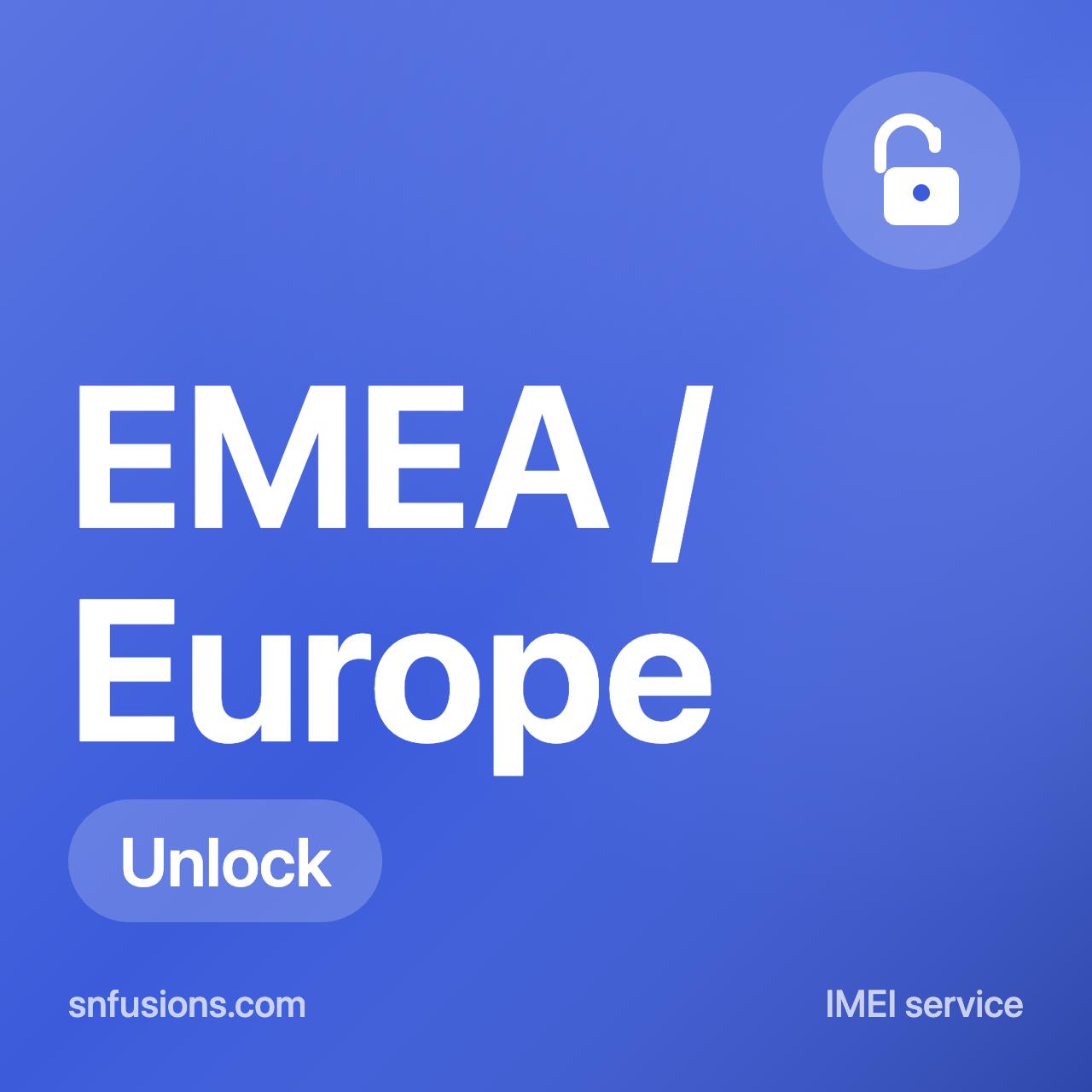 #078 iPhone EMEA Unlock (All Models)