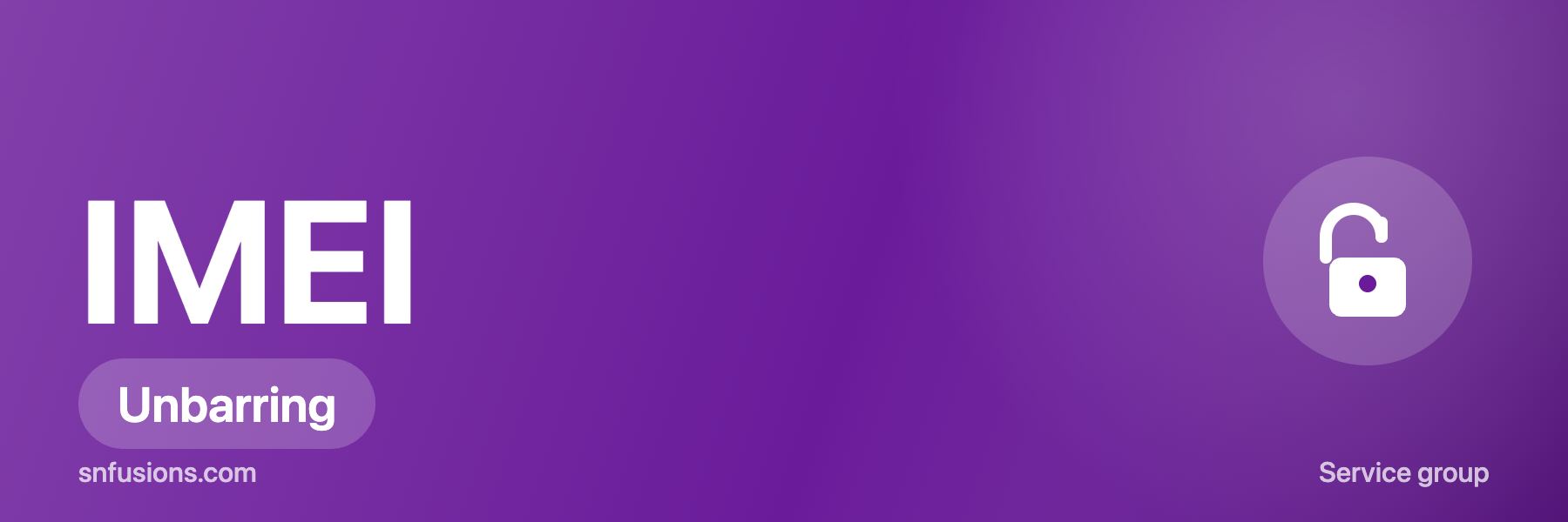 IMEI UNBARRING SERVICE