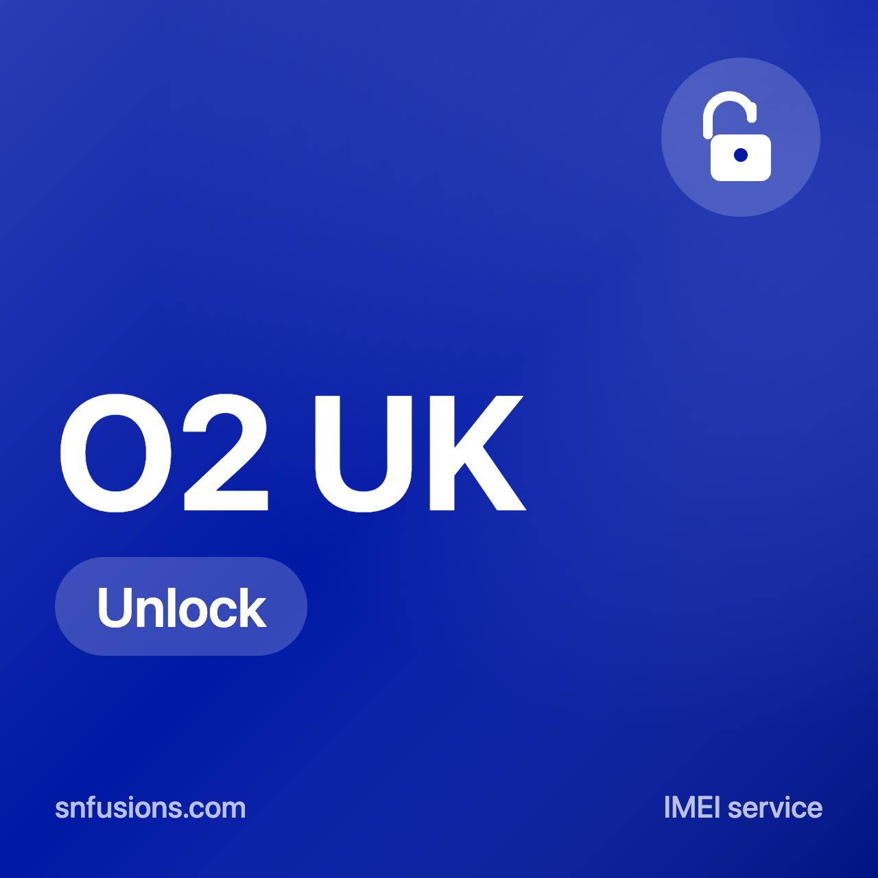 #083 O2 UK iPhone Unlock (Clean IMEIs)