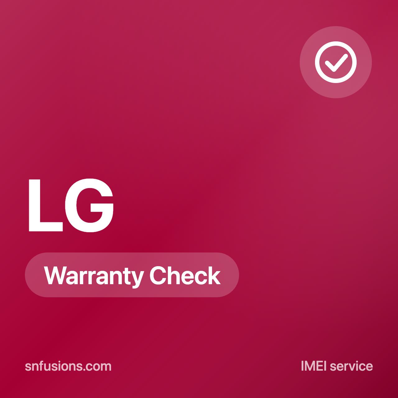 #148 LG USA Warranty + Carrier Check By(IMEI)