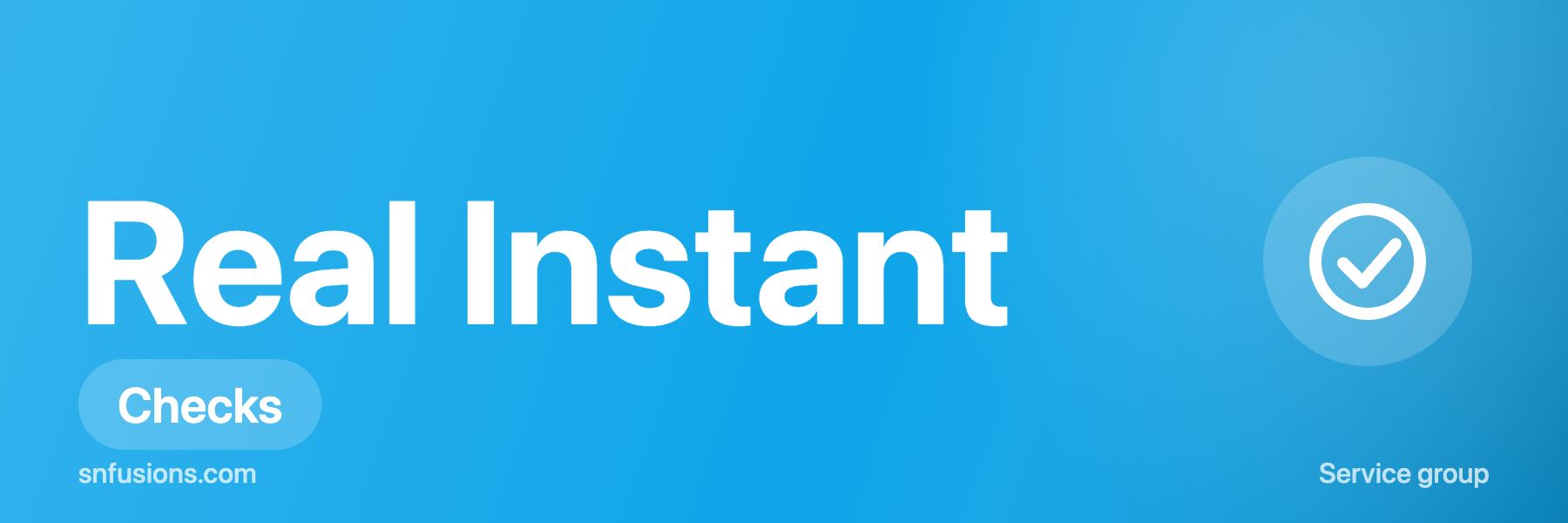REAL INSTANT CHECK ( 10 SEC TIME )
