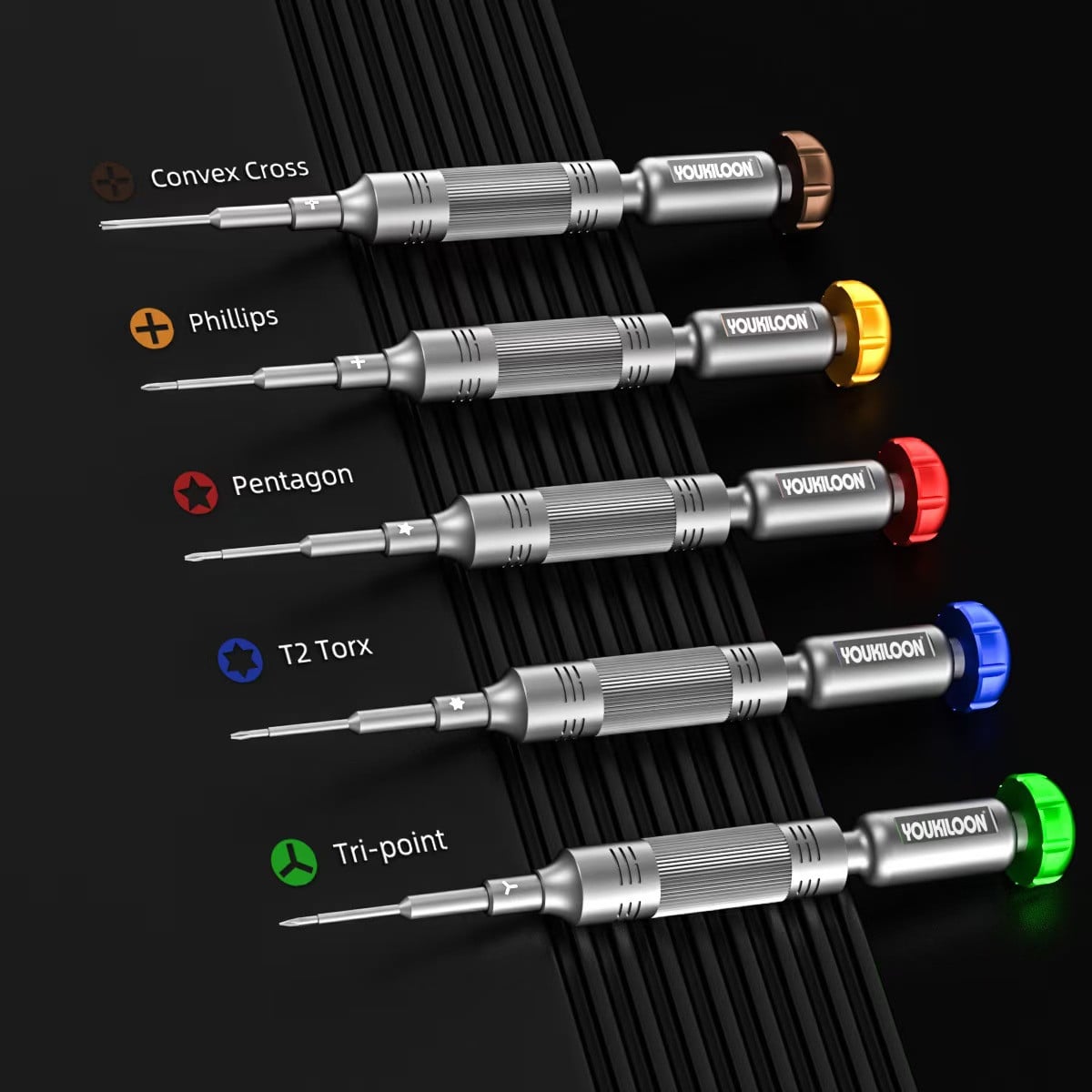 High Quality Screwdriver 5 Piece Set