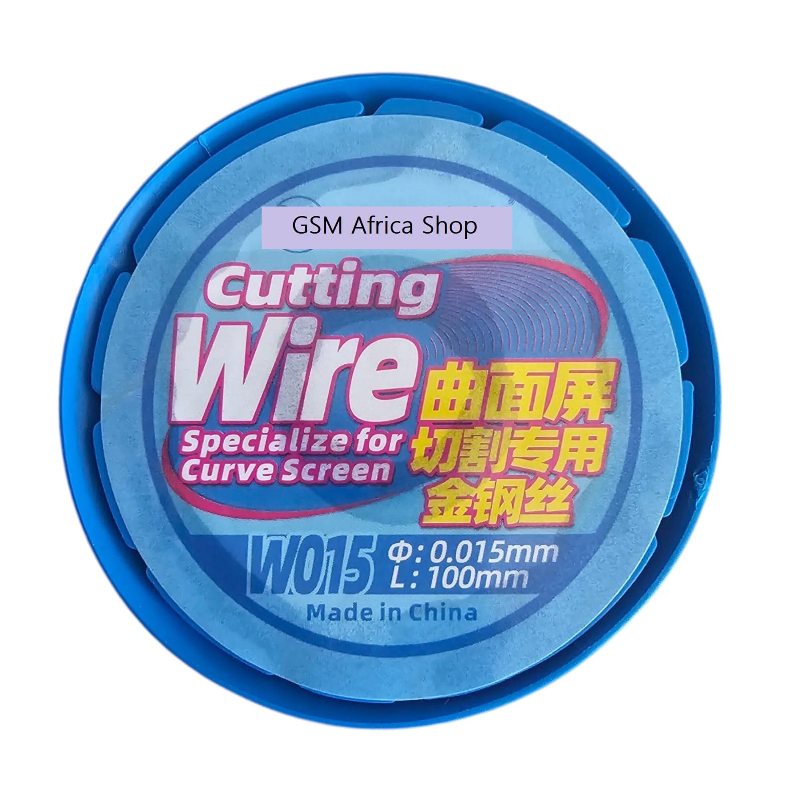Cutting Wire 0.015mm Specialize for curved Screen 100M